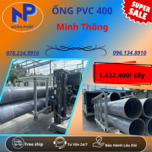 Ống PVC D400 Minh Thông