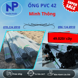 Ống PVC D42 Minh Thông