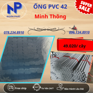 Ống PVC D42 Minh Thông