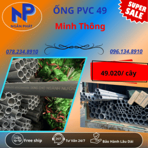 Ống PVC D49 Minh Thông