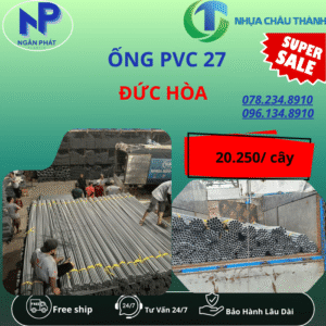 Ống Nhựa PVC 27 Đức Hòa