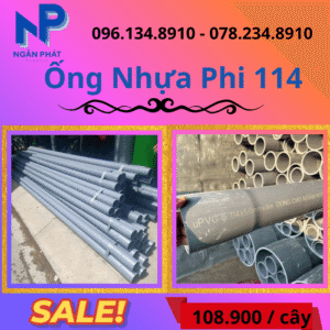 Báo Giá Ống Nhựa Phi 114 Giá Rẻ