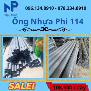 Báo Giá Ống Nhựa Phi 114 Giá Rẻ