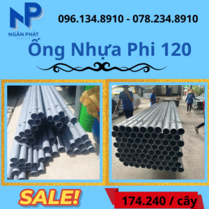 Báo Giá Ống Nhựa Phi 120 Giá Rẻ