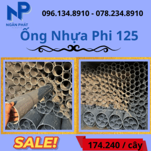 Báo Giá Ống Nhựa Phi 125 Giá Rẻ