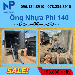 Báo Giá Ống Nhựa Phi 140 Giá Rẻ