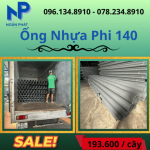 Báo Giá Ống Nhựa Phi 140 Giá Rẻ