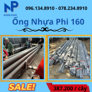 Báo Giá Ống Nhựa Phi 160 Giá Rẻ