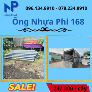 Báo Giá Ống Nhựa Phi 168 Giá Rẻ