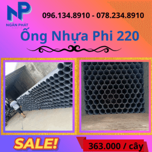 Báo Giá Ống Nhựa Phi 220 Giá Rẻ