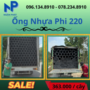 Báo Giá Ống Nhựa Phi 220 Giá Rẻ