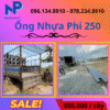 Báo Giá Ống Nhựa Phi 250 Giá Rẻ