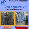 Báo Giá Ống Nhựa Phi 27 Giá Rẻ