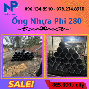 Báo Giá Ống Nhựa Phi 280 Giá Rẻ