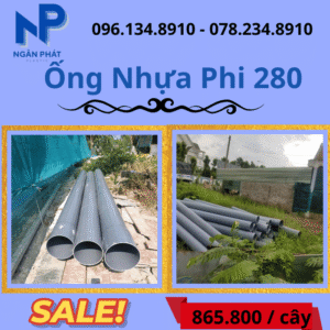 Báo Giá Ống Nhựa Phi 280 Giá Rẻ