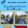 Báo Giá Ống Nhựa Phi 315 Giá Rẻ