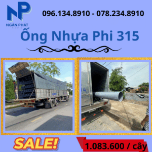 Báo Giá Ống Nhựa Phi 315 Giá Rẻ