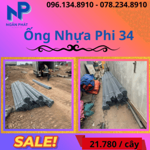 Báo Giá Ống Nhựa Phi 34 Giá Rẻ