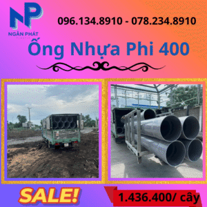 Báo Giá Ống Nhựa Phi 400 Giá Rẻ