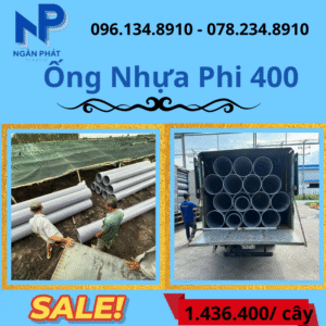 Báo Giá Ống Nhựa Phi 400 Giá Rẻ