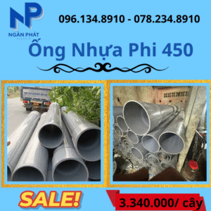 Báo Giá Ống Nhựa Phi 450 Giá Rẻ