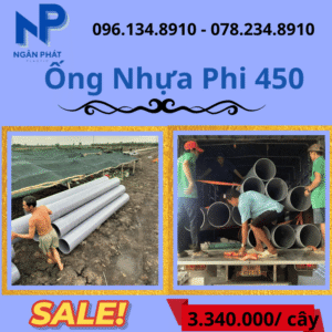 Báo Giá Ống Nhựa Phi 450 Giá Rẻ