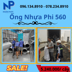 Báo Giá Ống Nhựa Phi 560 Giá Rẻ