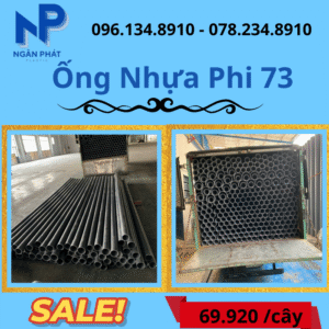 Báo Giá Ống Nhựa Phi 73 Giá Rẻ