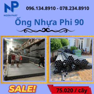 Báo Giá Ống Nhựa Phi 90 Giá Rẻ