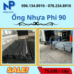 Báo Giá Ống Nhựa Phi 90 Giá Rẻ
