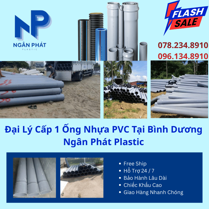 Đại Lý Cấp 1 Ống Nhựa PVC Tại Bình Dương
