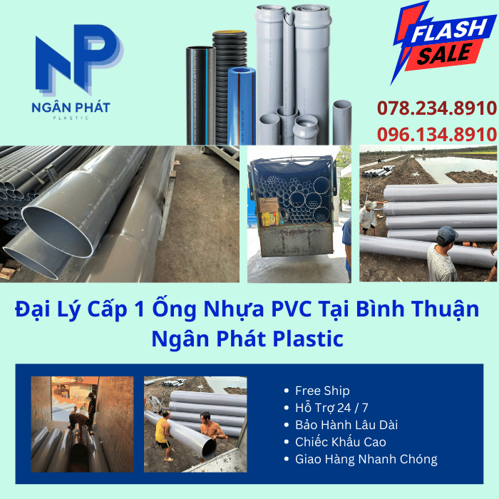 Đại Lý Cấp 1 Ống Nhựa PVC Tại Bình Thuận
