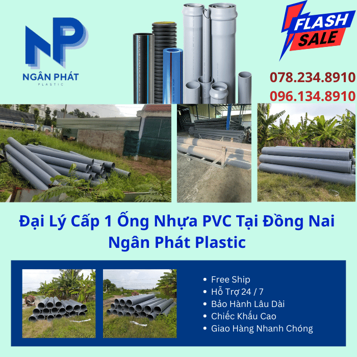 Đại Lý Cấp 1 Ống Nhựa PVC Tại Đồng Nai