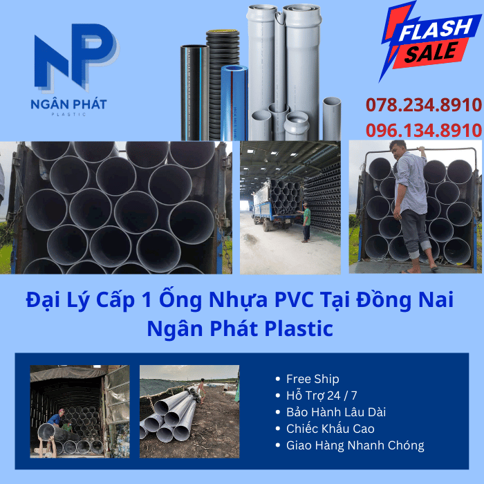 Đại Lý Cấp 1 Ống Nhựa PVC Tại Đồng Nai