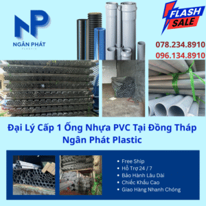 Đại Lý Cấp 1 Ống Nhựa PVC Tại Đồng Tháp