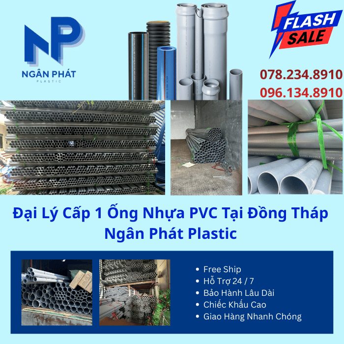 Đại Lý Cấp 1 Ống Nhựa PVC Tại Đồng Tháp