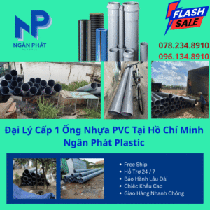 Đại Lý Cấp 1 Ống Nhựa PVC Tại Hồ Chí Minh