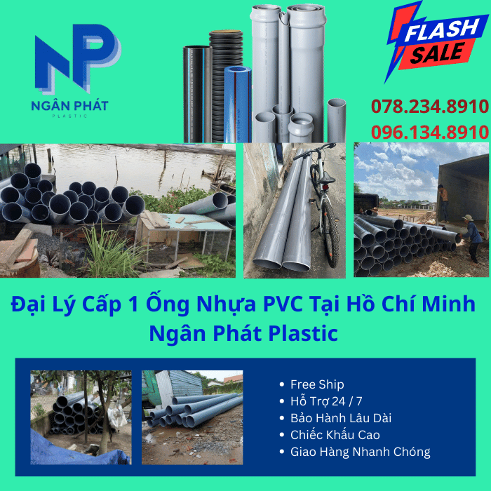 Đại Lý Cấp 1 Ống Nhựa PVC Tại Hồ Chí Minh