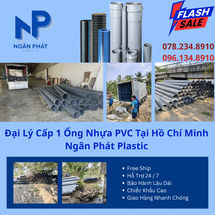 Đại Lý Cấp 1 Ống Nhựa PVC Tại Hồ Chí Minh