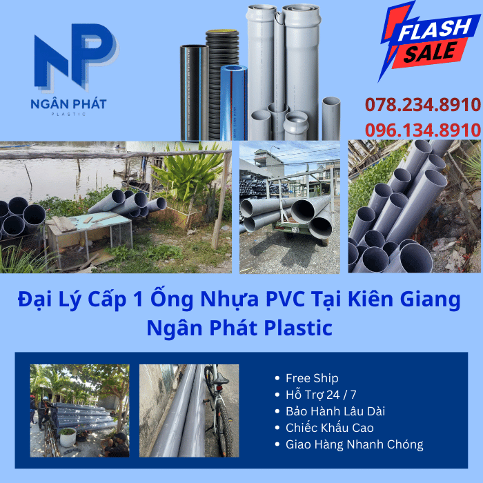 Đại Lý Cấp 1 Ống Nhựa PVC Tại Kiên Giang