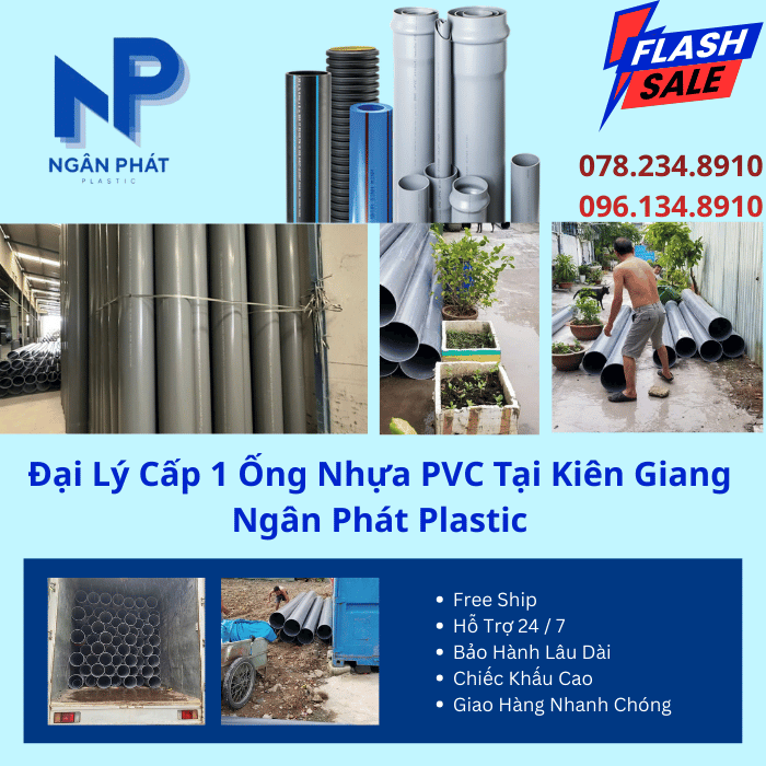 Đại Lý Cấp 1 Ống Nhựa PVC Tại Kiên Giang