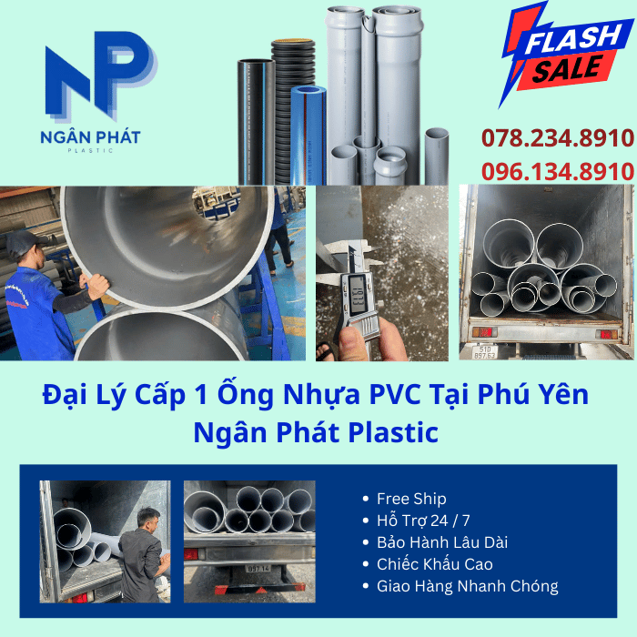 Đại Lý Cấp 1 Ống Nhựa PVC Tại Phú Yên