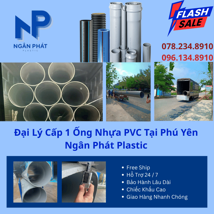 Đại Lý Cấp 1 Ống Nhựa PVC Tại Phú Yên