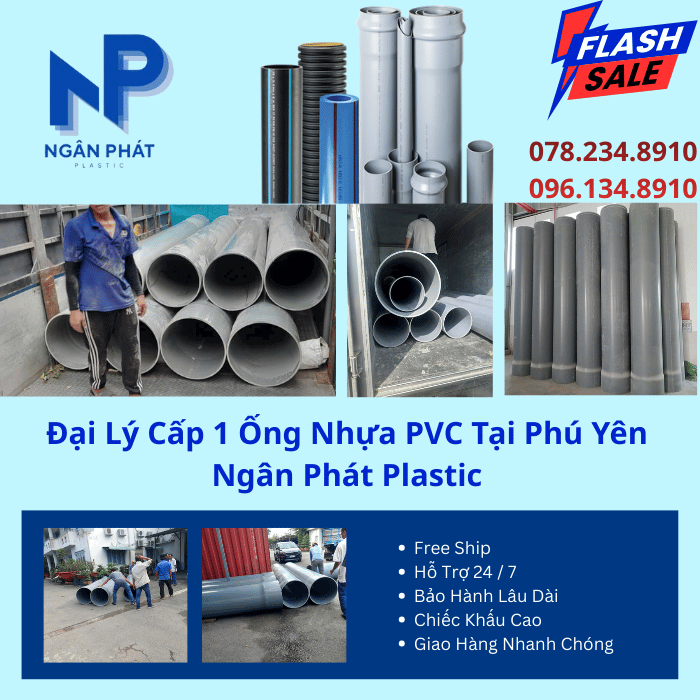 Đại Lý Cấp 1 Ống Nhựa PVC Tại Phú Yên