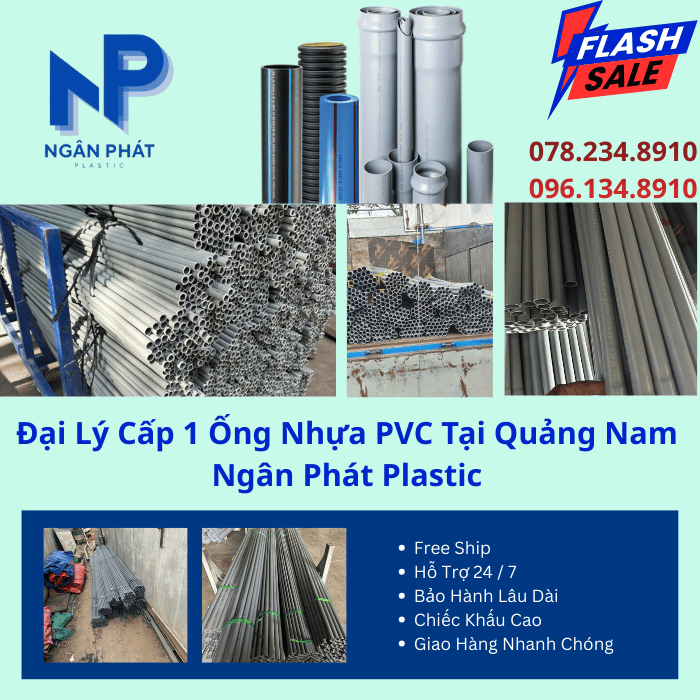 Đại Lý Cấp 1 Ống Nhựa PVC Tại Quảng Nam
