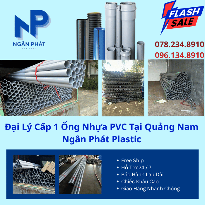 Đại Lý Cấp 1 Ống Nhựa PVC Tại Quảng Nam