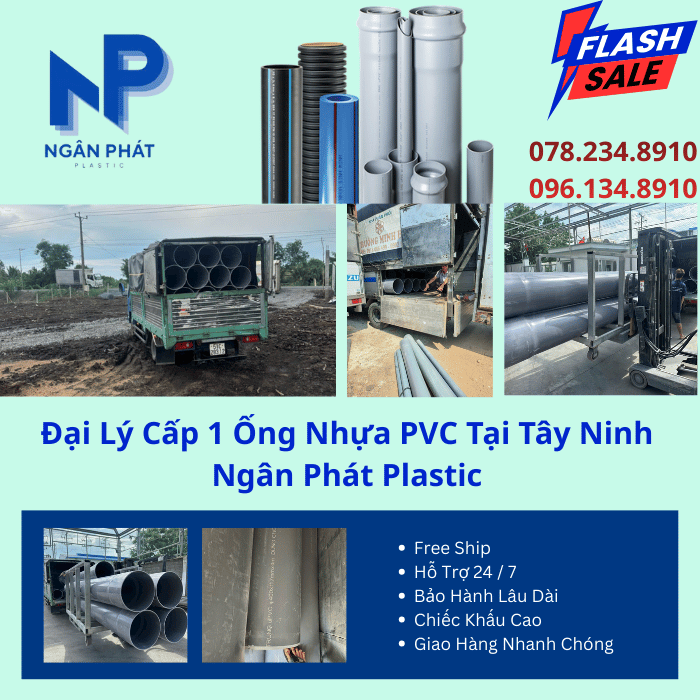 Đại Lý Cấp 1 Ống Nhựa PVC Tại Tây Ninh
