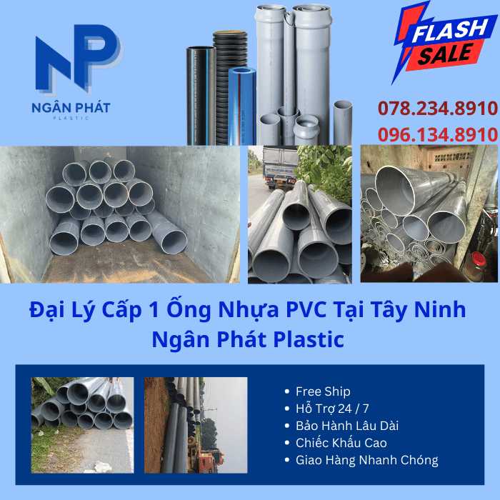 Đại Lý Cấp 1 Ống Nhựa PVC Tại Tây Ninh