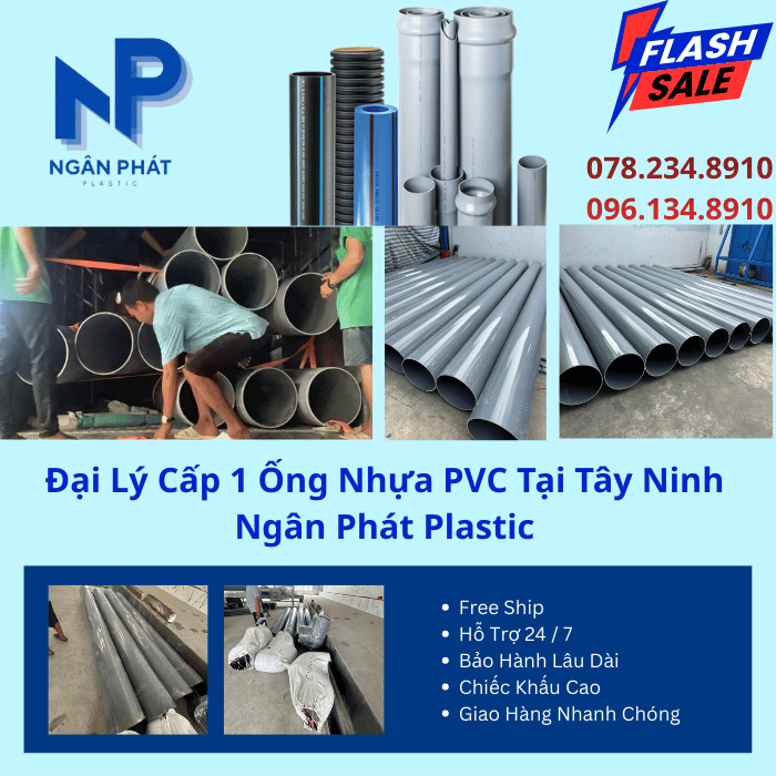 Đại Lý Cấp 1 Ống Nhựa PVC Tại Tây Ninh