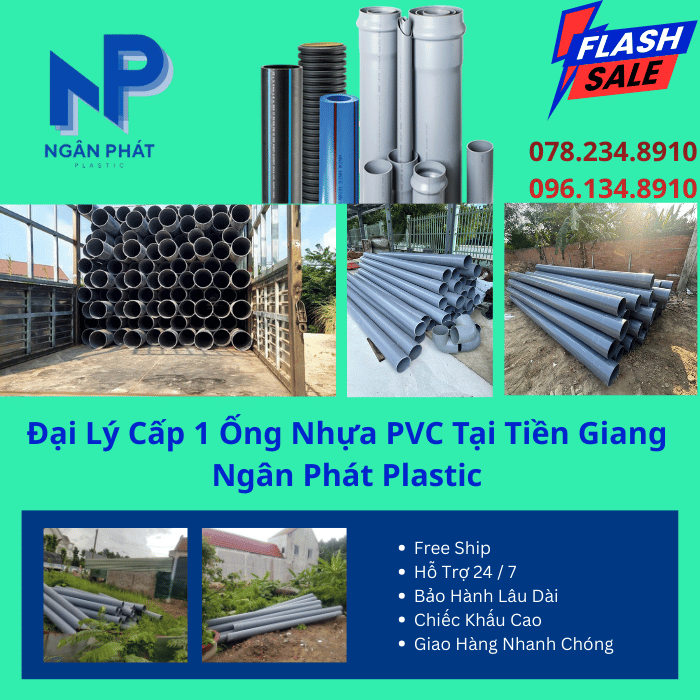 Đại Lý Cấp 1 Ống Nhựa PVC Tại Tiền Giang
